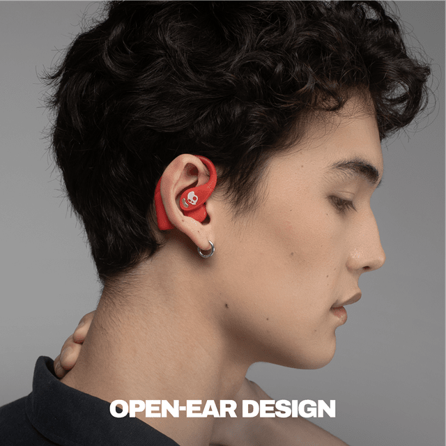 Skullcandy Push 540 Plasma Red Open Ear True Wireless Bluetooth Earphones - 2