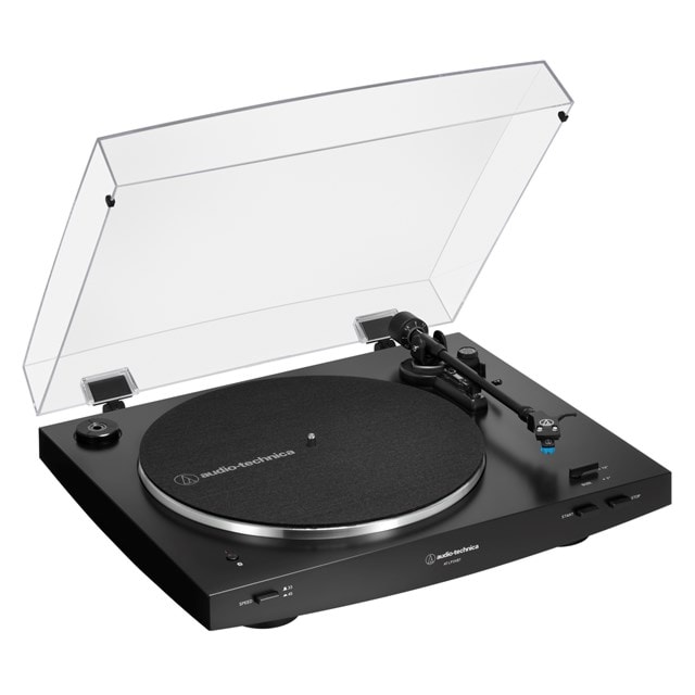 Audio Technica AT-LP3XBT Black Fully Automatic Belt-Drive Bluetooth Turntable - 1