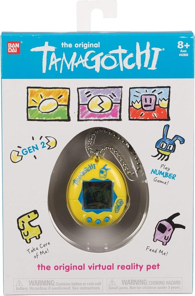 Yellow & Blue Shell Original Tamagotchi - 2