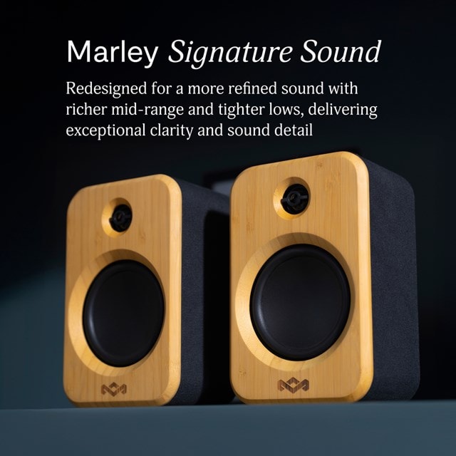 House Of Marley Get Together Duo 2 Bluetooth Bookshelf Speakers - 2