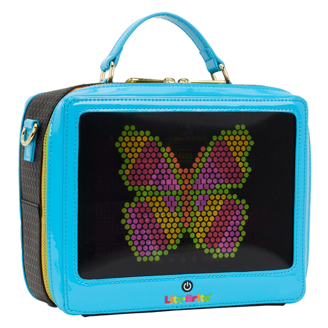 Lite Brite Lenticular Glow Loungefly Crossbody Bag With Coin Bag - 3