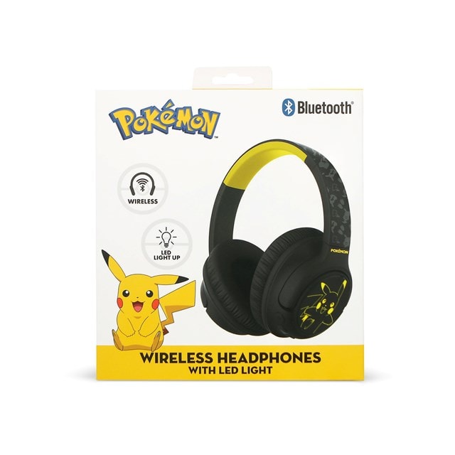OTL Pokemon Pikachu Light Up Bluetooth Headphones - 3