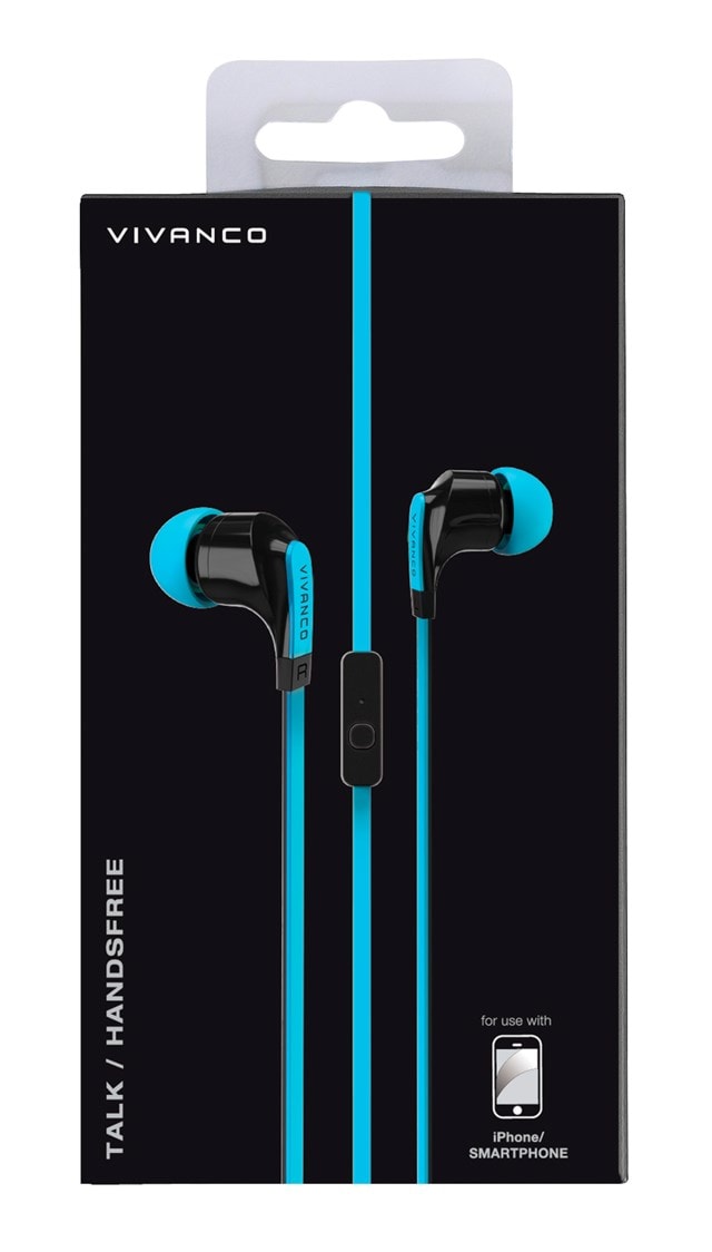 Vivanco Talk 4 Blue Earphones - 2