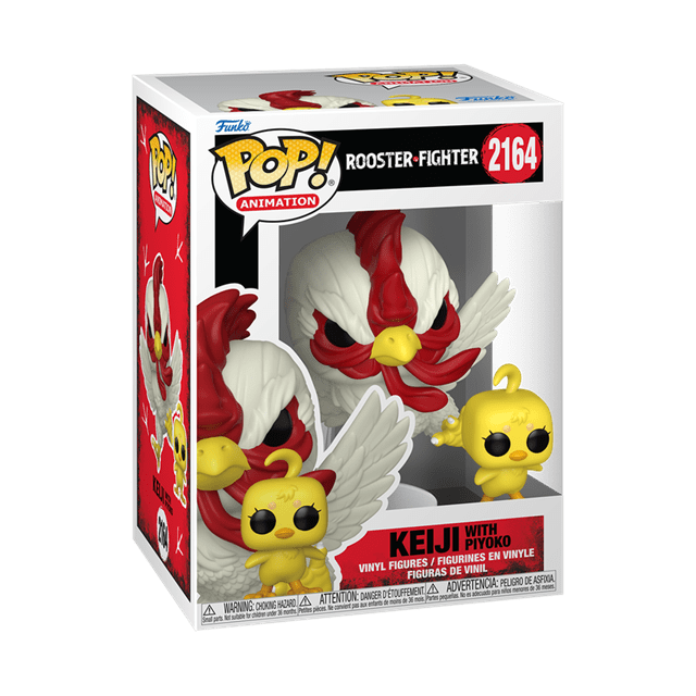 Keiji With Piyoko 2164 Rooster Fighter Funko Pop Vinyl & Buddy - 2