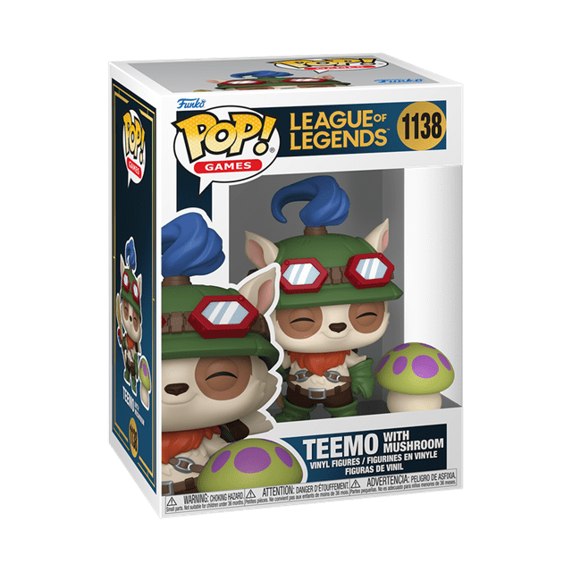Teemo With Mushroom 1138 League Of Legends Funko Pop Vinyl & Buddy - 2