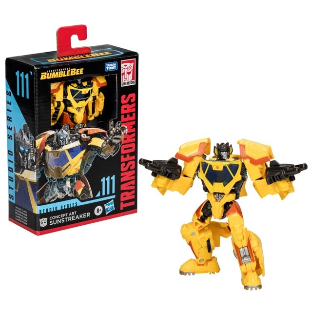 Transformers Deluxe Bumblebee111 Sunstreaker Transformers Studio Series Action Figure - 10