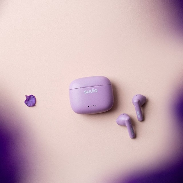 Sudio A1 Purple True Wireless Bluetooth Earphones - 8