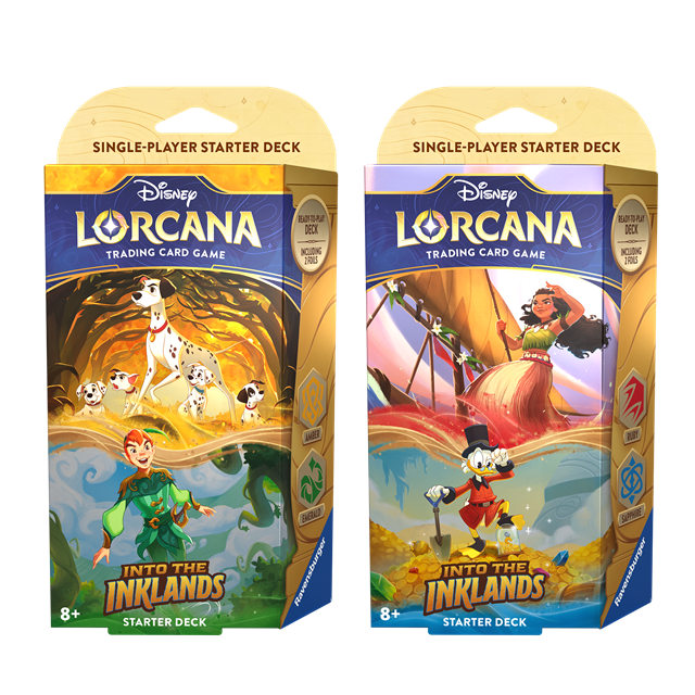 Disney Lorcana In To The Inklands Starter Deck Trading Cards - 2