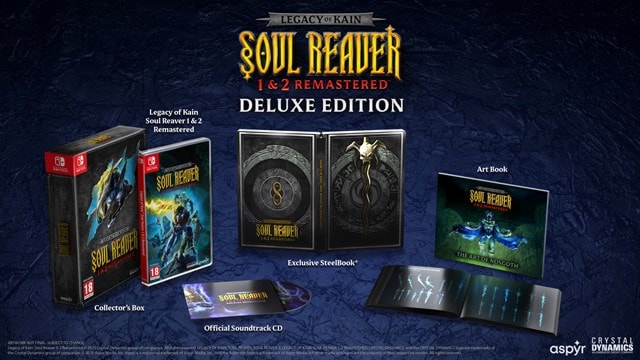 Legacy of Kain: Soul Reaver 1&2 Remastered - Deluxe Edition (Nintendo Switch) - 3