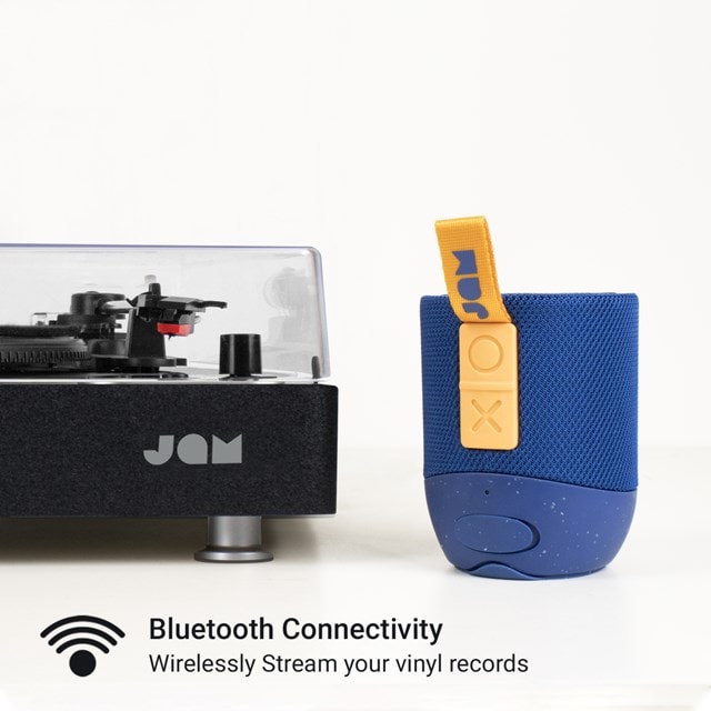 Jam Sound Stream Black Bluetooth Turntable - 4