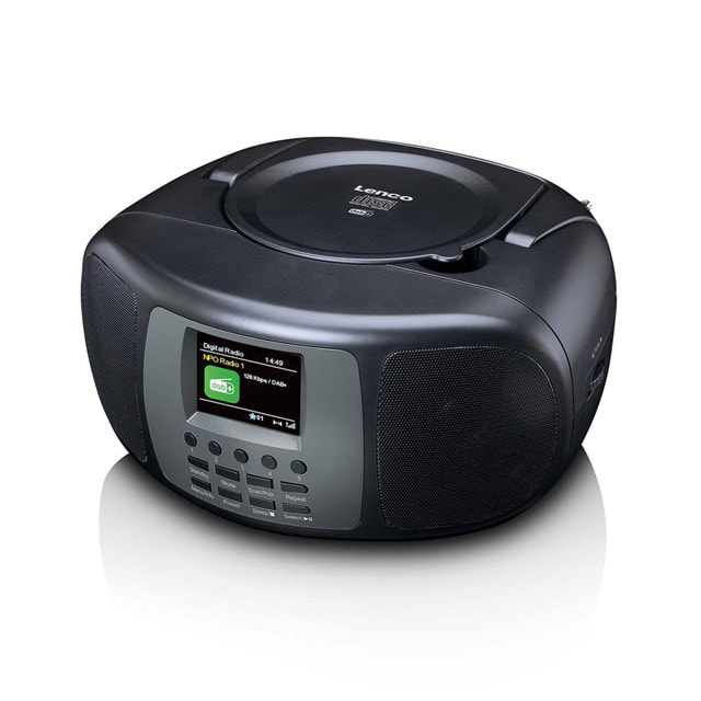 Lenco SCD-860BK Black Bluetooth CD Player With DAB+/FM Radio - 4