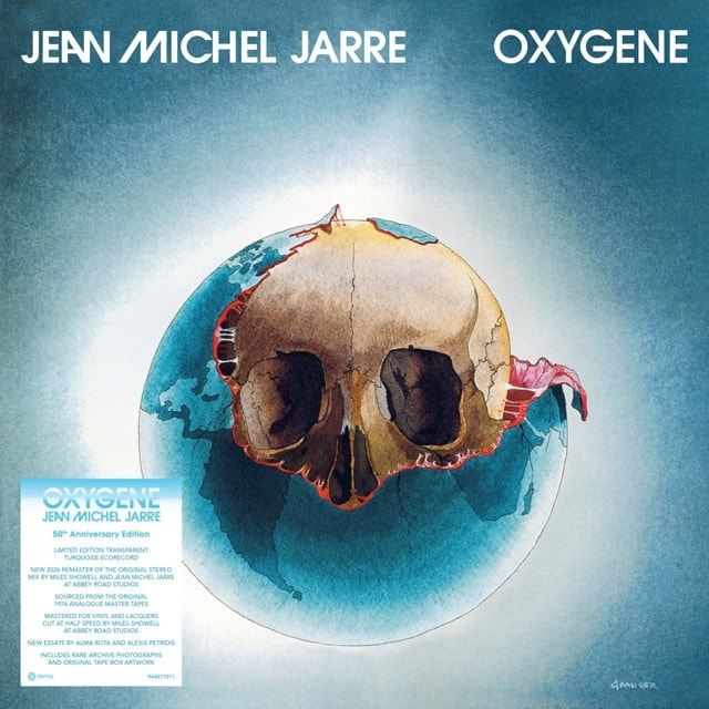 Oxygène 50th Anniversary Remastered Edition - Limited Edition Transparent Turquoise EcoRecord Vinyl - 2