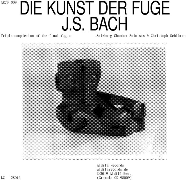 J.S. Bach: Die Kunst Der Fuge: Triple Completeion of the Final Fugue - 1