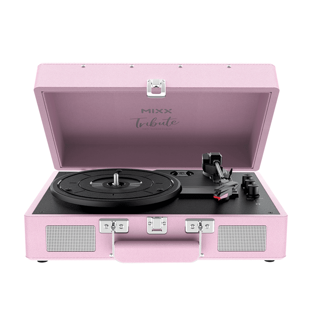 Mixx Audio Tribute Pastel Pink Bluetooth Turntable - 2