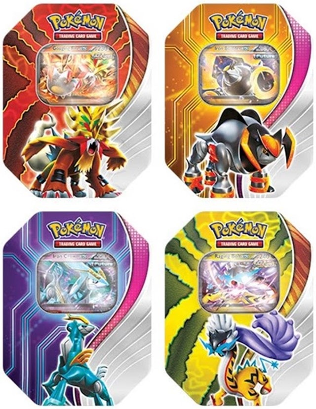 Pokemon Paradox Destinies Tin Trading Cards - 1