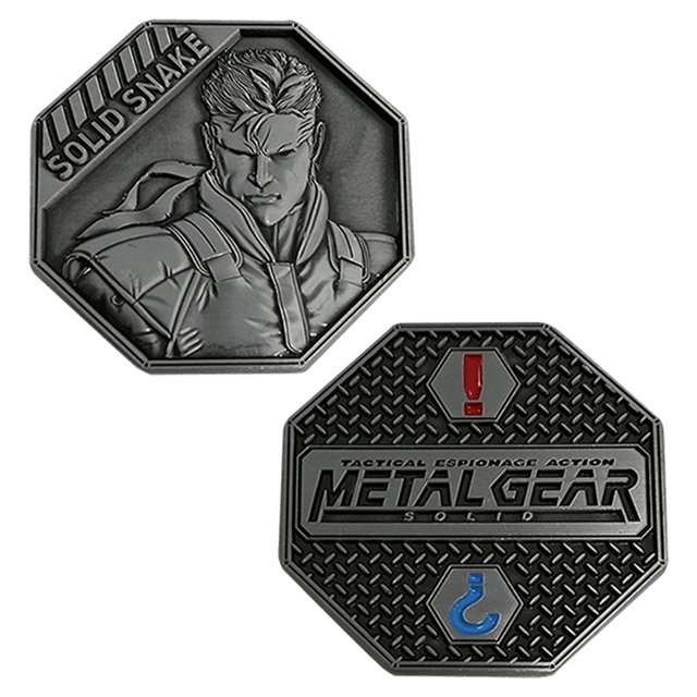 Solid Snake Metal Gear Solidlimited Edition Coin - 1