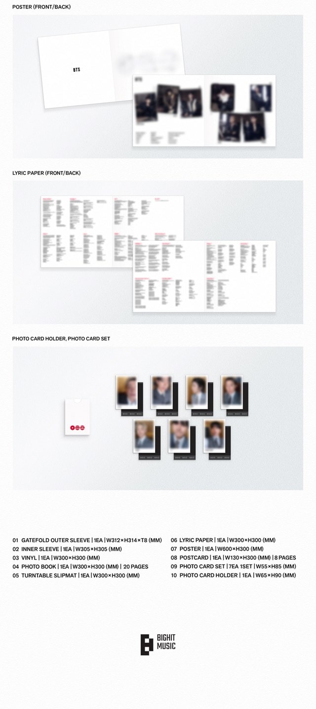BTS 5th Album 'ARIRANG' (Colour Ver.) hmv Exclusive Deluxe Vinyl