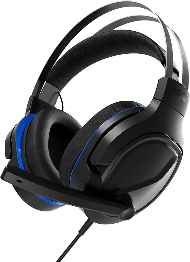 Skullcandy Wage Pro Black/Blue Gaming Headphones - 1