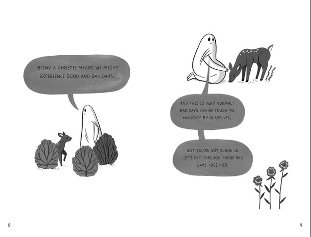 The Sad Ghost Club: A Hopeful Guide To Getting Through Bad Days Paperback By Lize Meddings - 4