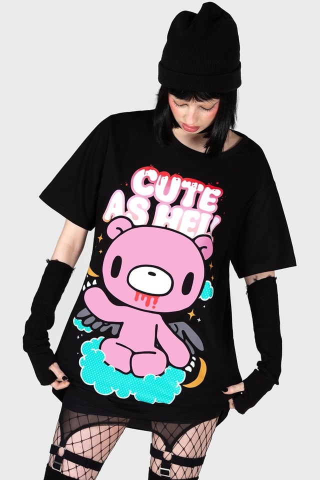 Cute As Hell Black Gloomy Bear (Extra Small) - 4