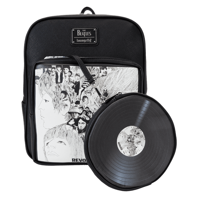Revolver Album With Record Pouch Mini Backpack Beatles Loungefly - 2