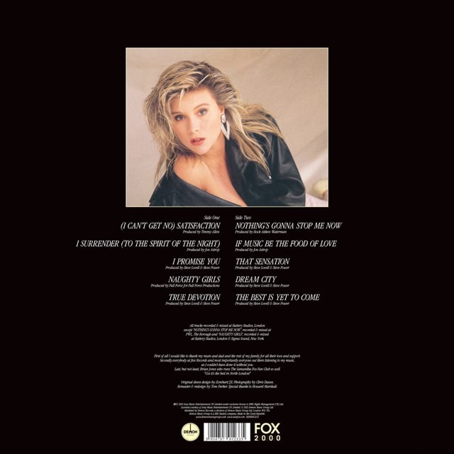 Samantha Fox - Caramel, Gold & Silver Coloured Vinyl - 2