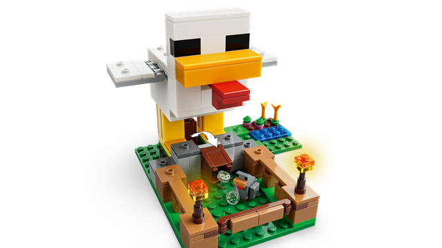 Chicken Farm Minecraft LEGO - 5