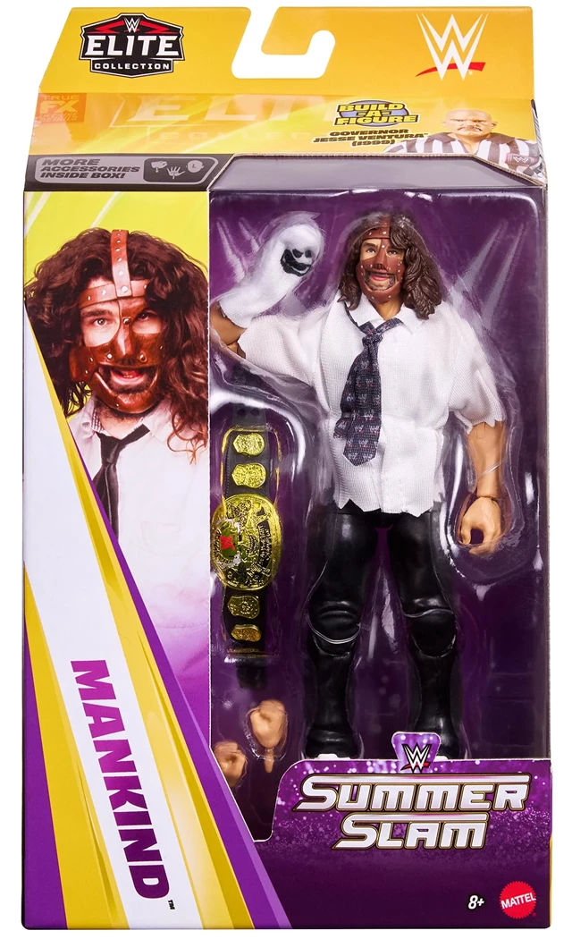 Mankind SummerSlam 1999 WWE Elite Collection 6-Inch Mattel Action Figure - 4