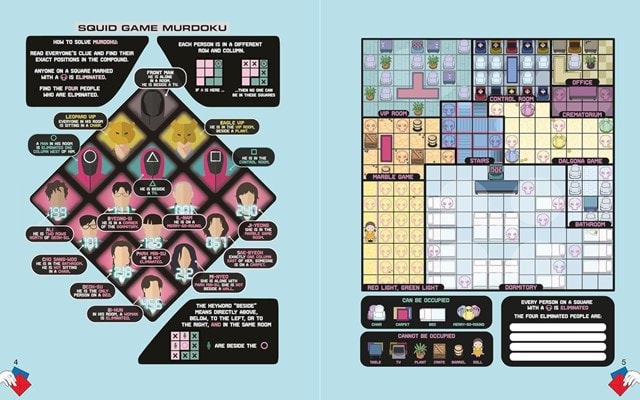 Squid Game Book Of Games: Official Netflix Puzzle Book - 4