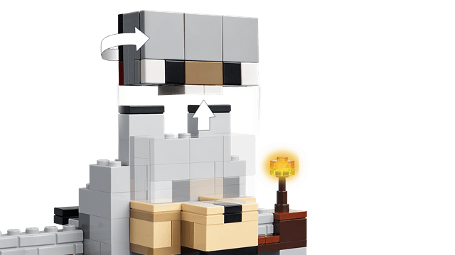 Wolf Stronghold Minecraft LEGO - 5