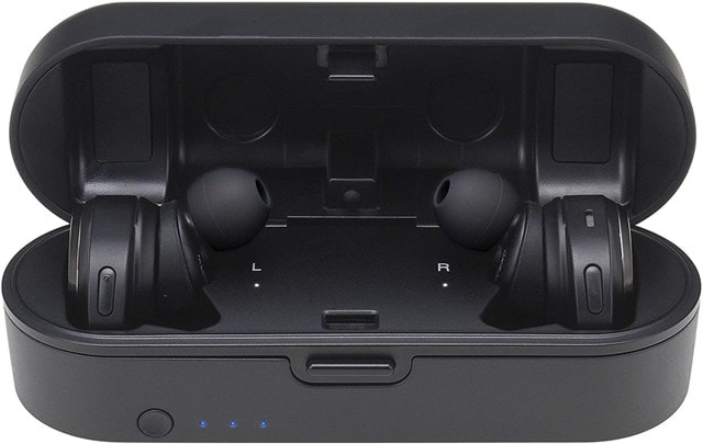 Audio Technica ATH-CKR7TW Black True Wireless Bluetooth Earphones - 4
