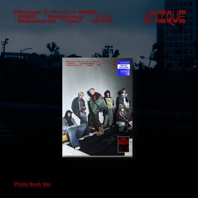 UNIQUE (A/B/C Photobook Ver.) Europe POP-UP Exclusive - 2