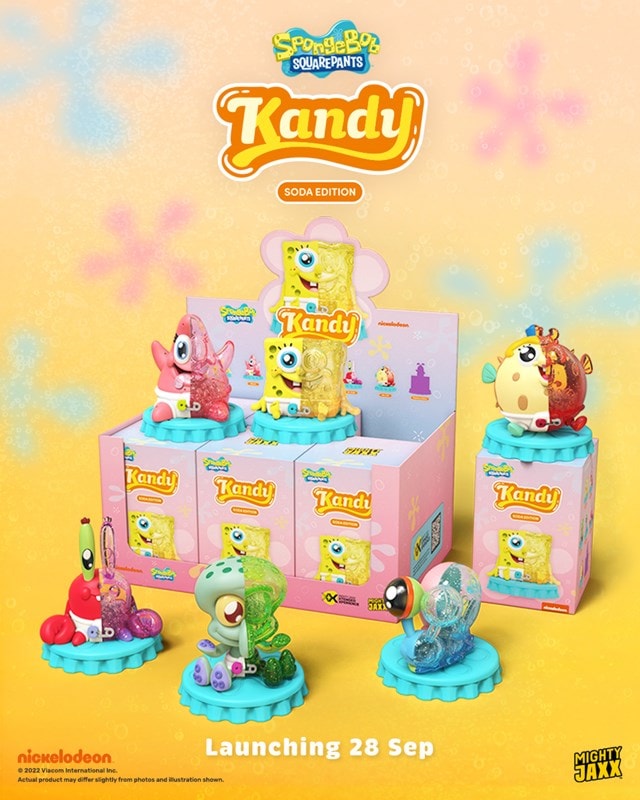 Kandy X Spongebob Squarepants (Soda Edition) Mighty Jaxx Blind Box - 3