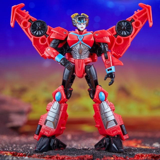 Transformers Legacy United Deluxe Class Cyberverse Universe Windblade Converting Action Figure - 6