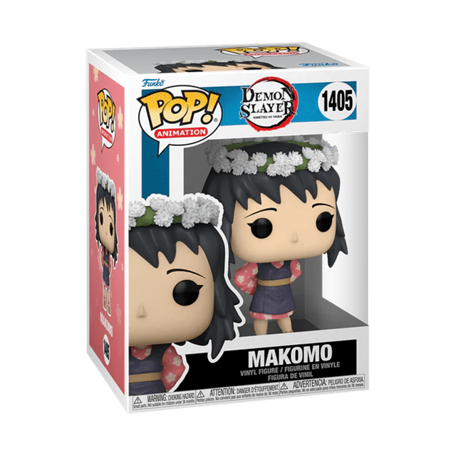 Makomo Flower Headdress (1405) Demon Slayer Pop Vinyl - 2