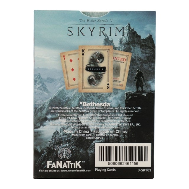 The Elder Scrolls V Skyrim Playing Cards - 5