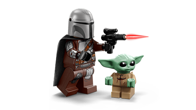 The Mandalorian & Grogu's Speeder Bike Star Wars LEGO - 4