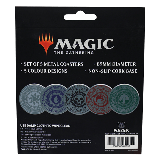 Magic The Gathering Coasters Set - 9