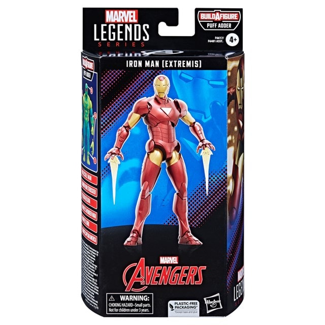 Iron Man (Extremis) Hasbro Marvel Legends Series Marvel Classic Comic Action Figure - 4