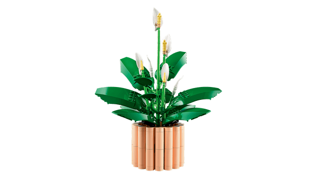 Peace Lily LEGO Botanicals - 4