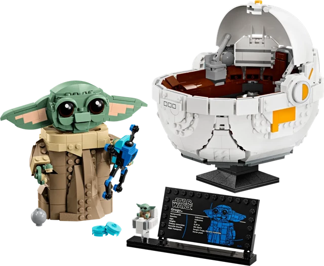 Grogu With Hover Pram Star Wars LEGO - 1