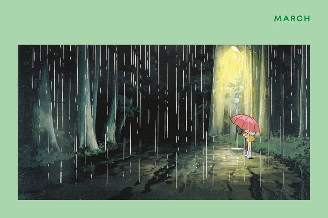 My Neighbor Totoro Studio Ghibli 2025 Calendar - 7