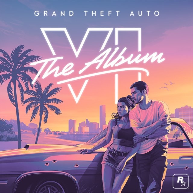 Grand Theft Auto VI: The Album - (hmv Exclusive) Clear + Pink & Blue + Pink 2LP - 2