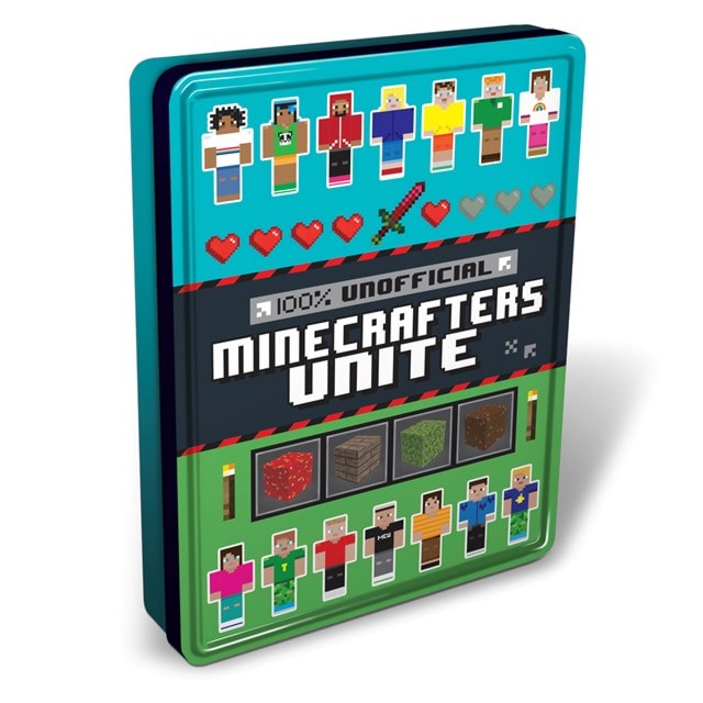 Minecrafters Unite Minecraft Unofficial Tin Book - 1