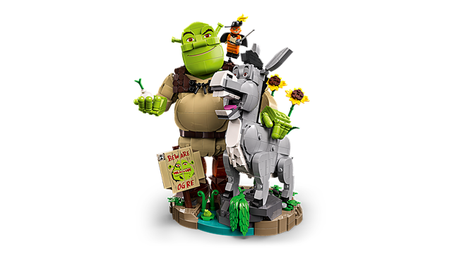 Shrek, Donkey & Puss in Boots Shrek LEGO - 3