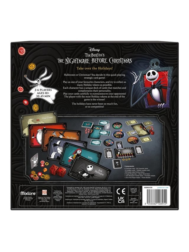 Nightmare Before Christmas Take Over The Holidays! Board Game - 2