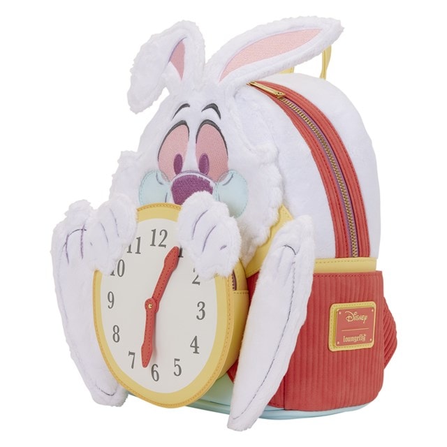White Rabbit Alice In Wonderland Loungefly Mini Backpack - 2