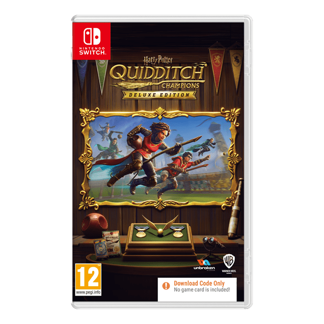 Harry Potter: Quidditch Champions - Deluxe Edition (Code In Box) (Nintendo Switch) - 1