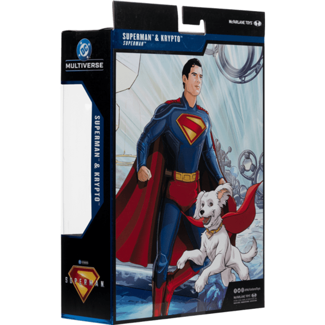 Superman With Krypto The Superdog Superman 2025 McFarlane Figurine - 7