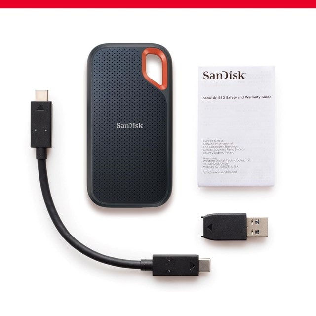 SanDisk Extreme Portable SSD - 2TB - 3